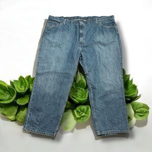 Levi's Blue Relaxed Fit Jeans men’s 52x29 denim 559 straight